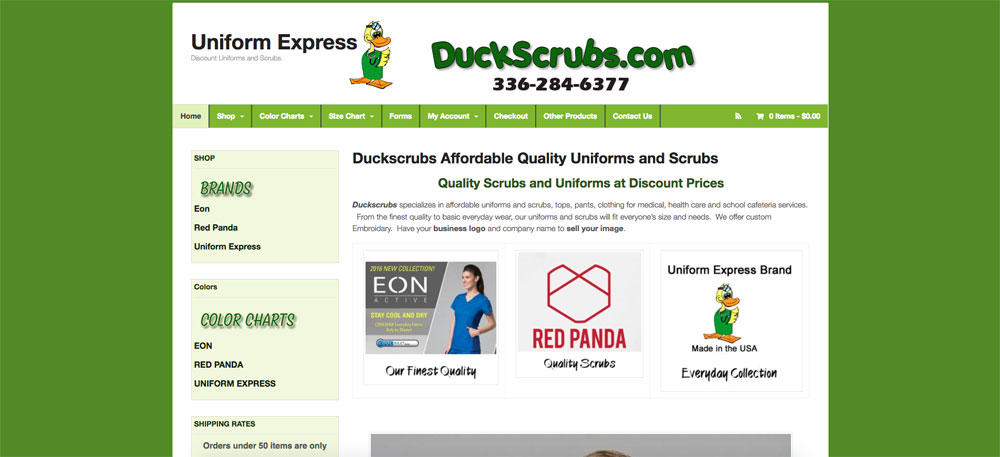 Duck Scrubs